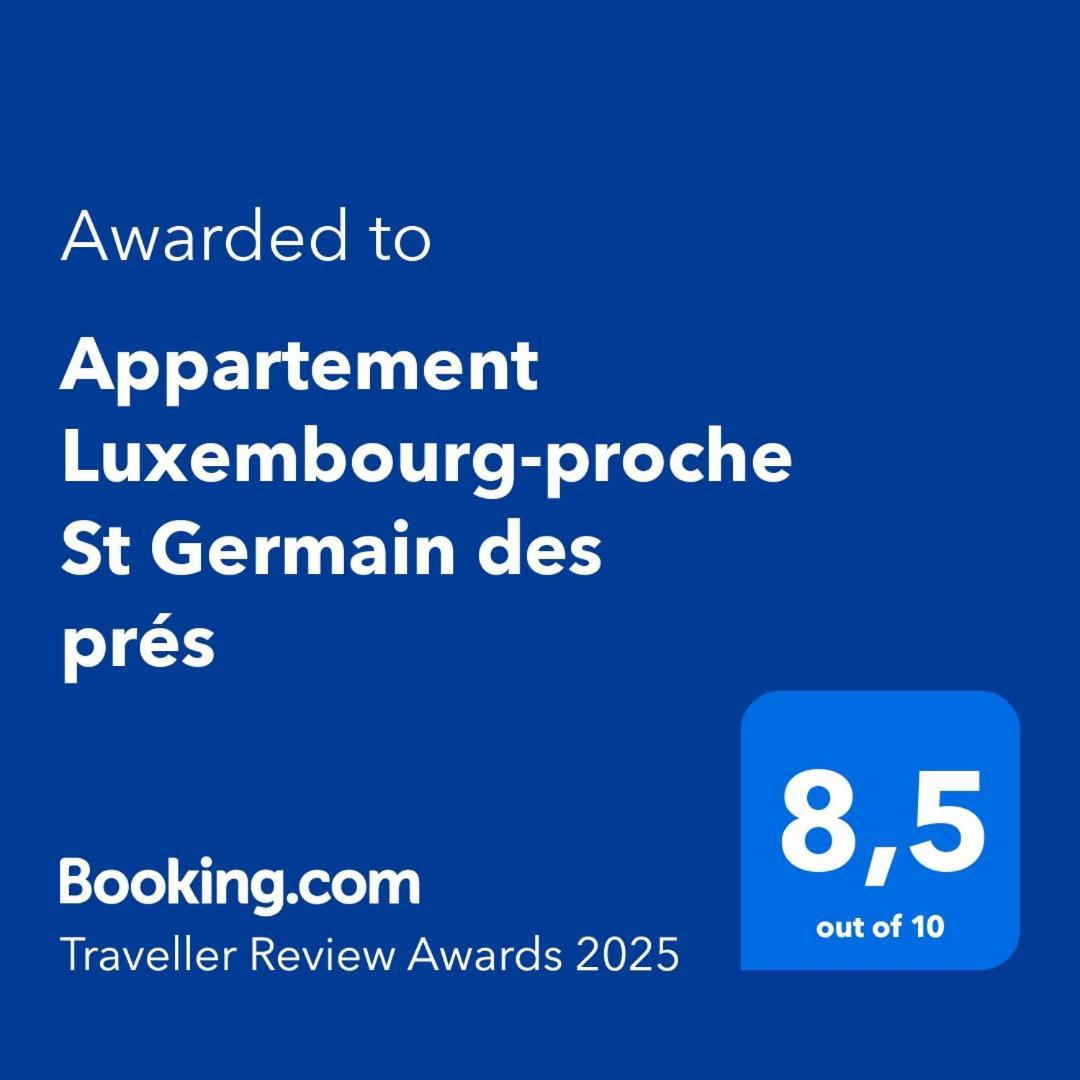 Appartement Luxembourg-Proche St Germain Des Pres Paris Bagian luar foto